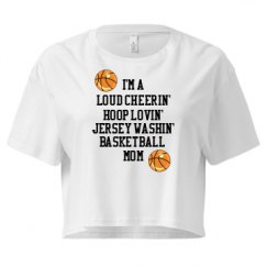 Ladies Festival Cali Crop Top Tee