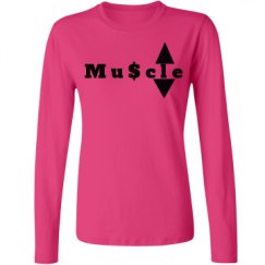 Ladies Relaxed Fit Basic Long Sleeve Tee