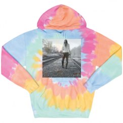 Unisex Tie-Dye Fleece Hoodie