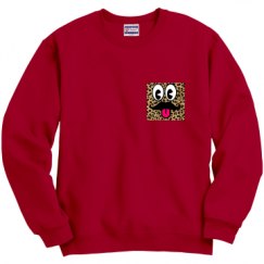 Unisex Film and Foil Crewneck Sweatshirt