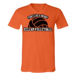 Unisex V-Neck Jersey Tee