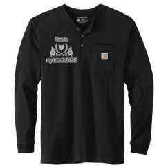 Unisex Carhartt Long Sleeve Henley Tee 