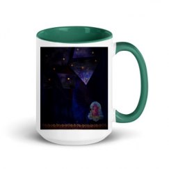 15oz Ceramic Mug with Color Inside