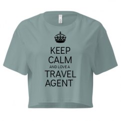 Ladies Festival Cali Crop Top Tee