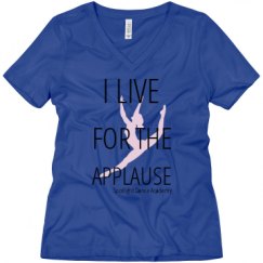 Ladies Relaxed Fit V-Neck Tee