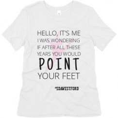 Ladies Relaxed Fit Super Soft Triblend Tee