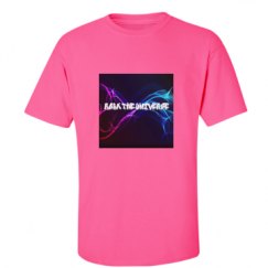 Unisex Ultra Cotton Safety Neon Crewneck Tee