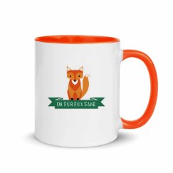 11oz Ceramic Mug with Color Inside