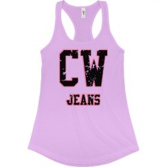 Ladies Slim Fit Racerback Tank Top