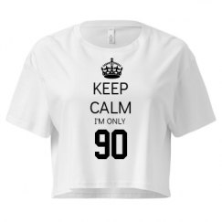 Ladies Festival Cali Crop Top Tee