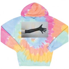 Unisex Tie-Dye Fleece Hoodie