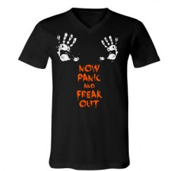 Unisex V-Neck Jersey Tee