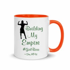 11oz Ceramic Mug with Color Inside