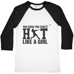 Hit like a girl-Softball