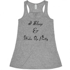 Ladies Flowy Racerback Tank