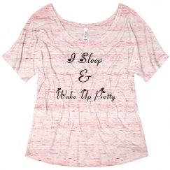 Ladies Flowy Slouchy Tee