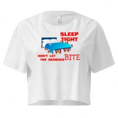 Ladies Festival Cali Crop Top Tee