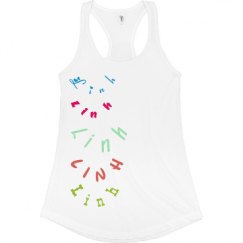 Ladies Slim Fit Racerback Tank Top