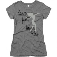 Ladies Slim Fit Super Soft Triblend Tee