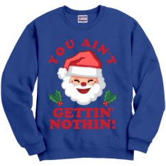 Unisex Film and Foil Crewneck Sweatshirt