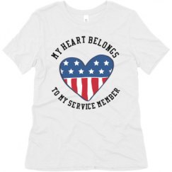 Ladies Relaxed Fit Super Soft Triblend Tee