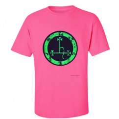 Unisex Ultra Cotton Safety Neon Crewneck Tee