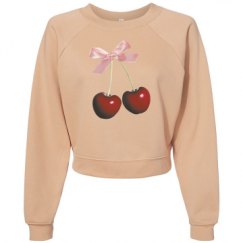 Women's Raglan Pullover Fleece