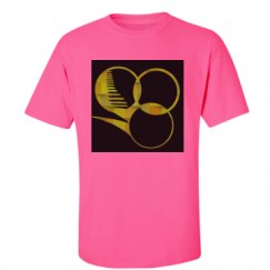 Unisex Ultra Cotton Safety Neon Crewneck Tee