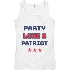 Fourth of July Party like a patriot