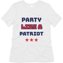 Ladies Relaxed Fit Super Soft Triblend Tee