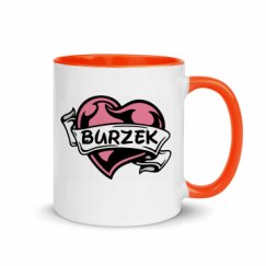 11oz Ceramic Mug with Color Inside