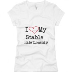 Ladies Slim Fit Basic Promo Jersey Tee