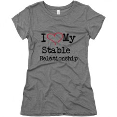 Ladies Slim Fit Super Soft Triblend Tee