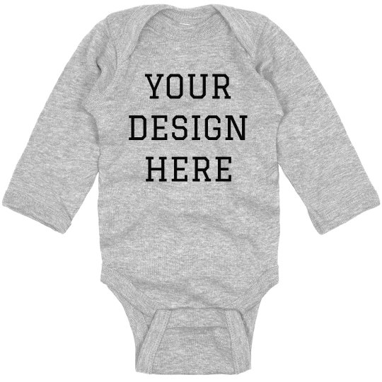 custom long sleeve onesies