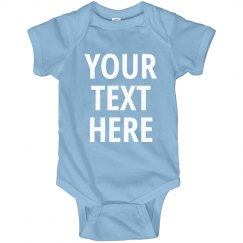 Custom Printed Infant One Piece