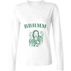 Ladies Relaxed Fit Basic Long Sleeve Tee