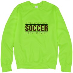 Unisex Neon Crewneck Sweatshirt
