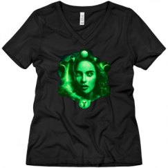 Ladies Relaxed Fit V-Neck Tee