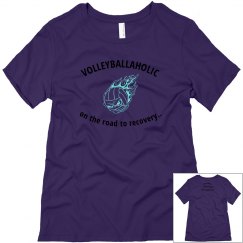 Volleyballaholic relaxed tee