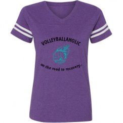 Ladies Relaxed Fit Vintage Sports Tee