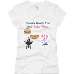 Ladies Slim Fit Basic Promo Jersey Tee