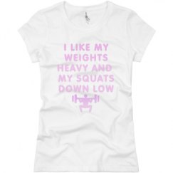 Ladies Slim Fit Basic Promo Jersey Tee