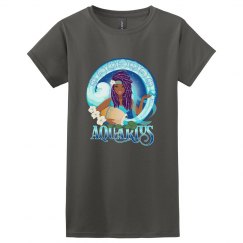 Aquarius with purple locs