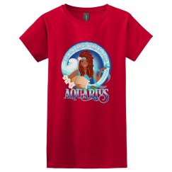 Aquarius with red locs