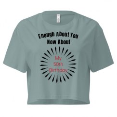 Ladies Festival Cali Crop Top Tee