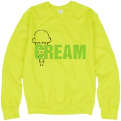 Unisex Neon Crewneck Sweatshirt