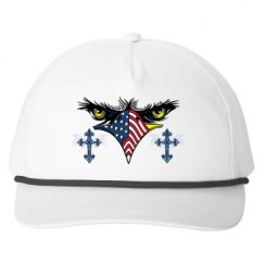 Snapback Five-Panel Rope Hat