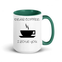 15oz Ceramic Mug with Color Inside