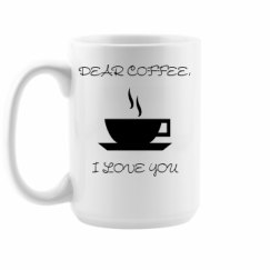 15oz Ceramic Coffee Mug