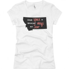 Ladies Slim Fit Basic Promo Jersey Tee